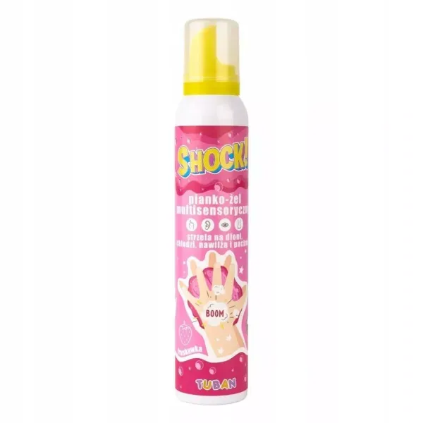 Shock! Multisensoryczny pianko-żel truskawkowy 200 ml zdjęcie 1