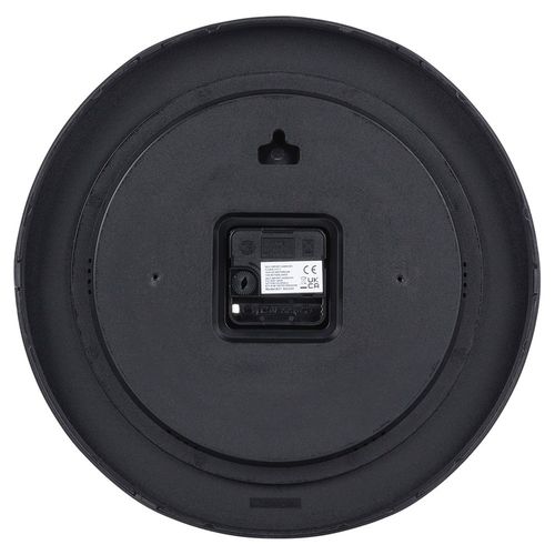 Zegar ścienny czarny 29,5 cm na Arena.pl