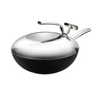 Wok PRESIDENT ø 30 cm, z pokrywą
