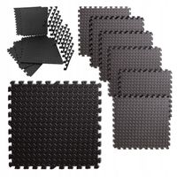 Mata pod sprzęt fitness PUZZLE na siłownię do ćwiczeń 6szt 180 x 120 cm