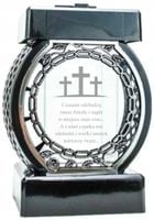 Personalizowany znicz z GRAWEROWANYM CYTATEM na wszystkich świętych