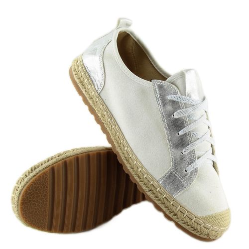 Trampki espadryle białe BB02P White r.41 na Arena.pl