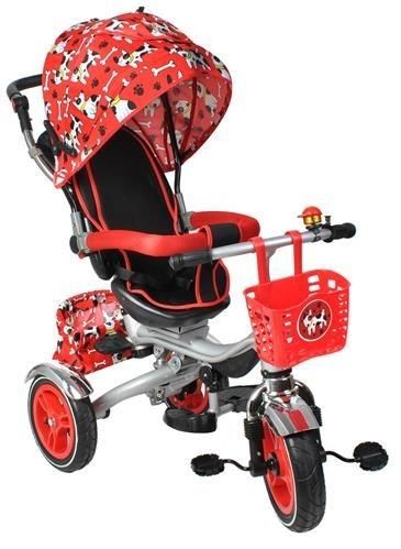 Rowerek trzykołowy Kruzzel RT6051 czerwony na Arena.pl