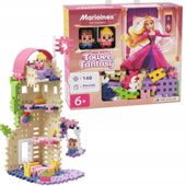 Marioinex Wafle mini KSIĘŻNICZKA wieża fantazji, Princess 148 el 2 fig