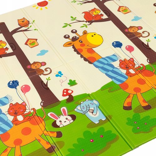 OGROMNA DWUSTRONNA MATA EDUKACYJNA DLA DZIECI SKŁADANA 180x200 GRUBOŚĆ 1CM na Arena.pl