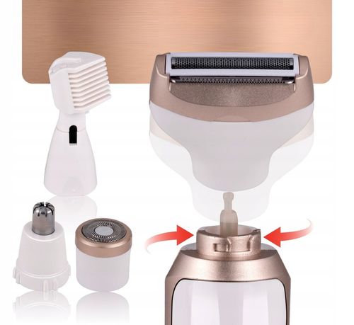 GOLARKA Maszynka DO GOLENIA Elektryczna DAMSKA Trymer Depilator 4w1 na Arena.pl