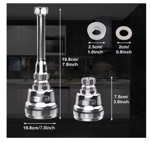 Perlator przedłużacz do kranu kuchni łazienki 2szt na Arena.pl