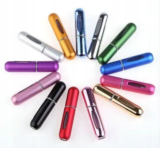 6x ATOMIZER PODRÓŻNY PERFUMY PERFUM 5ML DOZOWNIK zdjęcie 5