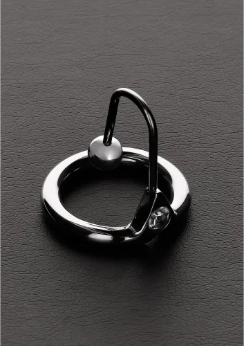 steel lock n load - stalowy pierścień regulowany z blokadą, srebrny na Arena.pl