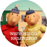 Opłatek na tort Sąsiedzi Mat Pat Postać Bajka