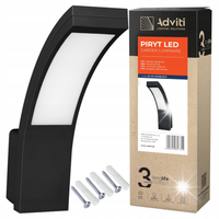 Oprawa ogrodowa elewacyjna kinkiet LED 10W 800lm IP54 4000K czarny Orno
