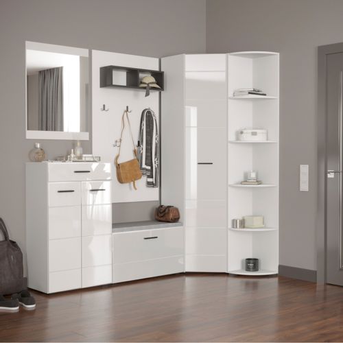 Wieszak ścienny przedpokój BOSS biały na Arena.pl