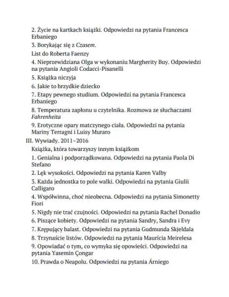 Galimatias. Papiery, maile, wywiady zdjęcie 5