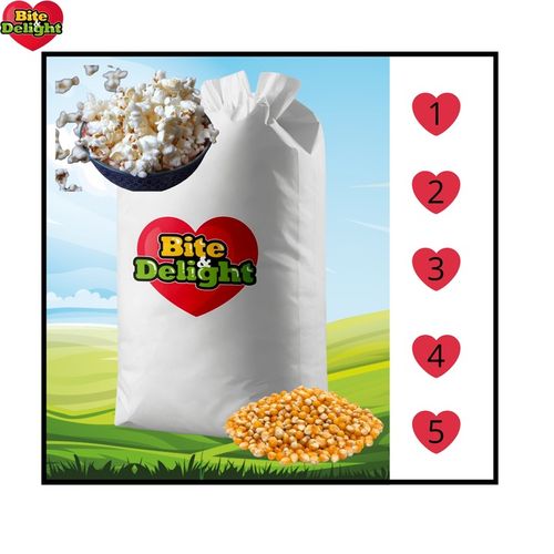 Kukurydza popcorn ziarno do prażenia bez soli 99,8% OTWARTYCH ZIAREN 25kg na Arena.pl