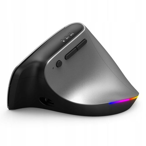 ERGONOMICZNA BEZPRZEWODOWA AKUMULATOROWA MYSZ HAMA EMW-700 2.4GHZ BT USB-C na Arena.pl