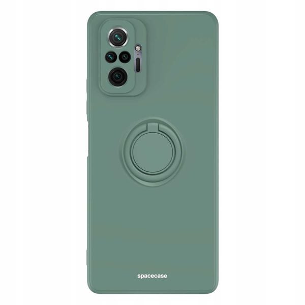 Spacecase Silicone Ring Redmi Note 10 Pro Dark Green zdjęcie 7