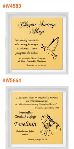 Złoty Medalik 585 z Łańcuszkiem na Chrzest Pamiątka Chrztu Grawer Gratis na Arena.pl