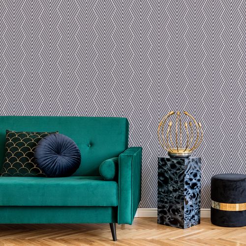 Tapeta Flizelinowa Wzór GEOMETRYCZNY Styl Art Deco na Arena.pl