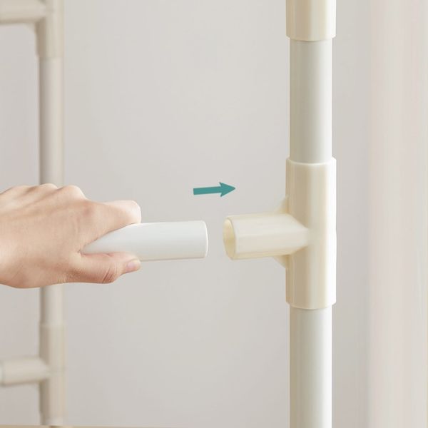 Wieszak Stojak na Ubrania - RDR01WT zdjęcie 7