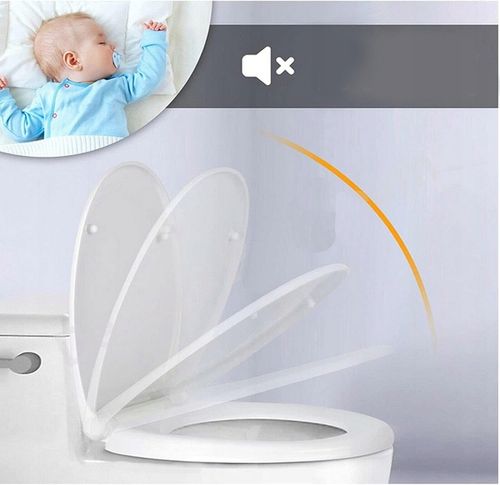 DESKA WC SEDESOWA WOLNOOPADAJĄCA WYPINANA KLOZETOWA UNIWERSALNA RDW-01 na Arena.pl