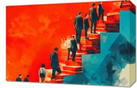 Obraz 60x40cm Metafory Sukcesu