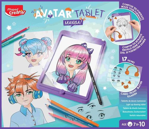Tablica Podświetlana AWATAR MANGA Zabawka Roku 2023 + flamastry GRATIS na Arena.pl