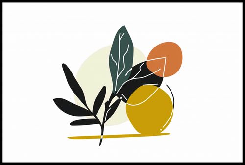 Plakat 91,5x61cm Elegancka Flora na Arena.pl