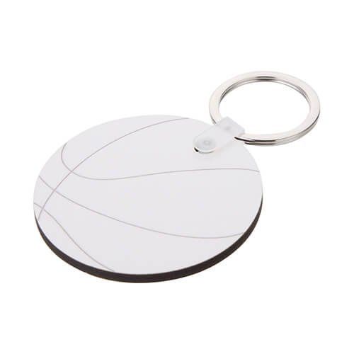 Brelok z MDF-u do sublimacji - piłka koszykowa na Arena.pl