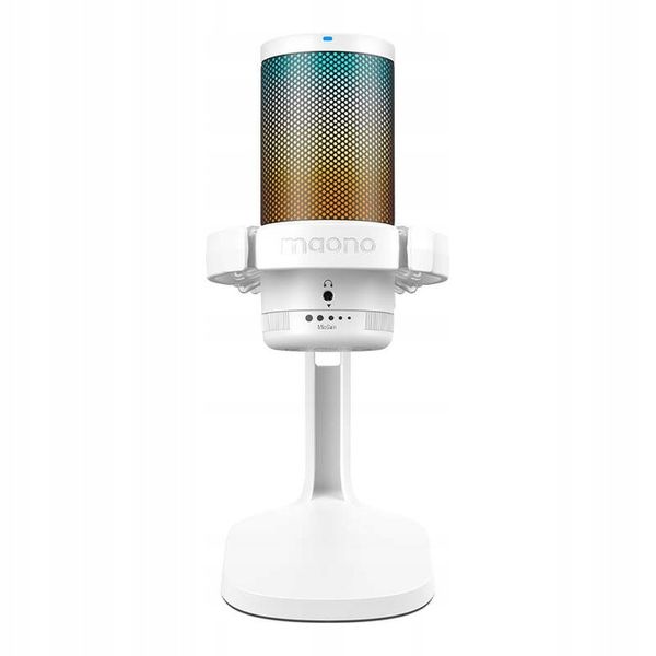 MAONO Mikrofon Gamingowy USB RGB Dla Gracza Streamera PC PS4/5 + Pop Filtr zdjęcie 3