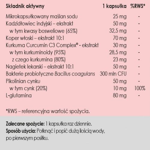 Yango Panaseus FORMUŁA NA JELITA 50 kapsułek na Arena.pl