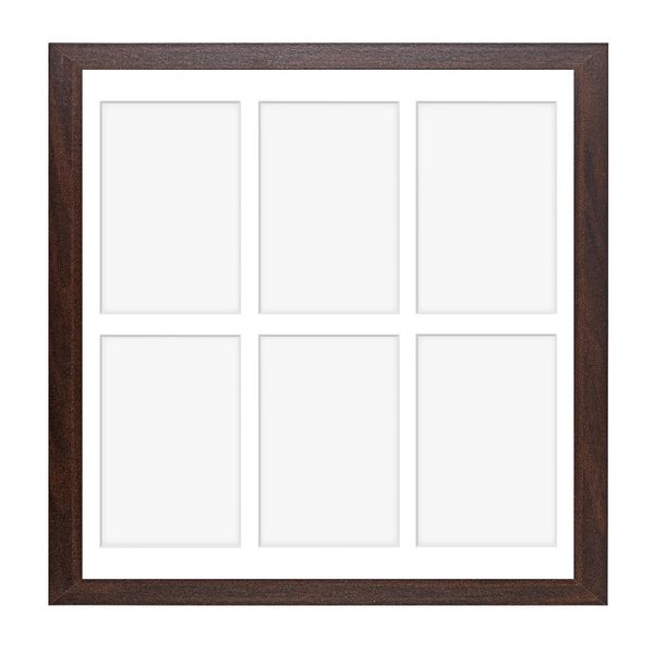 Ramka na 6 zdjęć Hekla 40x40x6 MDF galeria brązowy 1szt. zdjęcie 6