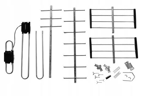 Antena do TV naziemnej zewnętrzna DVB-T2 MUX-8 4K LTE kierunkowa COMBO na Arena.pl