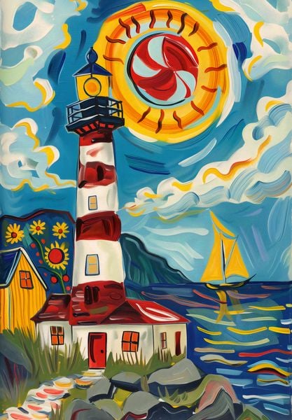 Plakat 68x98cm Żywa Przystań zdjęcie 1