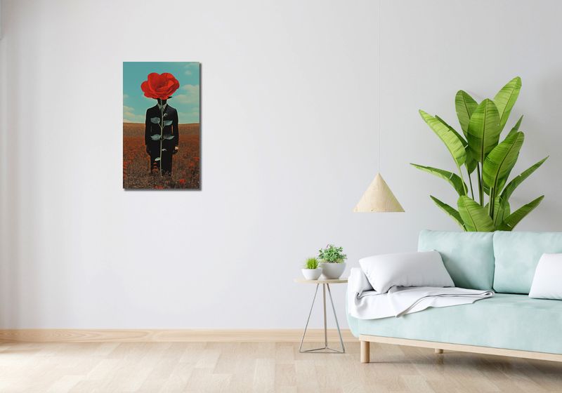 Obraz 40x70cm Obserwator zza Maku zdjęcie 2