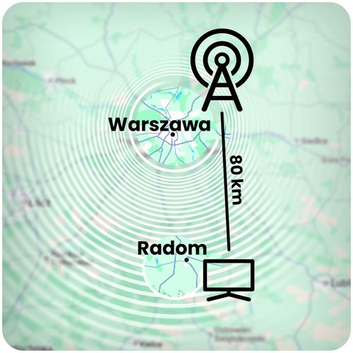 Antena zewnętrzna kierunkowa TV ultra HD 4K Berdsen BD-950 na Arena.pl