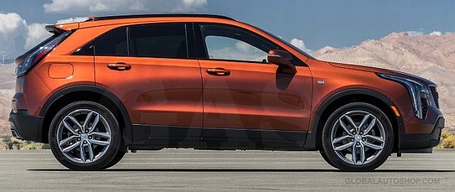 Cadillac XT4 - Listwy CHROM na drzwi boczne dekoracyjne chromowane zdjęcie 2