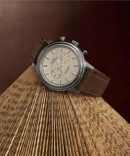 Zegarek Męski Timex TW2Y23500 brązowy pasek na Arena.pl