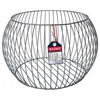 DONICA OGRODOWA GABIONOWA ZE STALI 53CM OCYNKOWANA