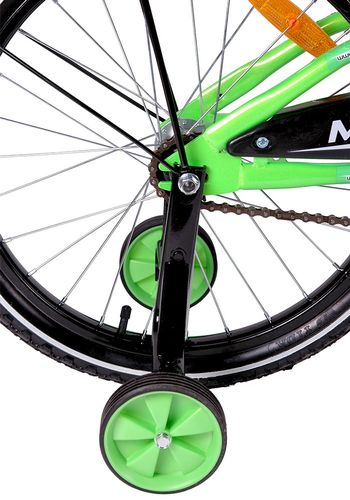 Rower 20 MEXLLER BMX biał/seled. + koszyk na Arena.pl