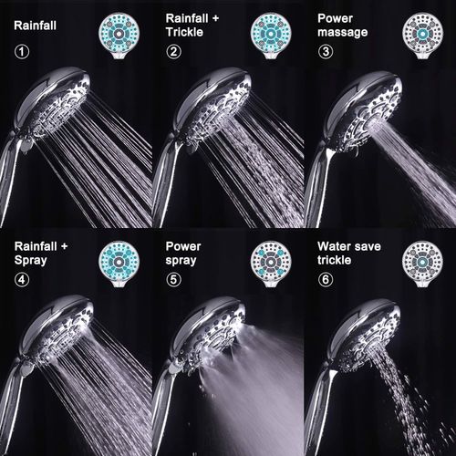 Słuchawka Prysznicowa z Wężem Uchwytem Chrom na Arena.pl