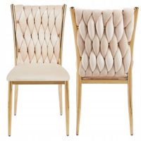 krzesło k37-fx (g) velvet beżowe