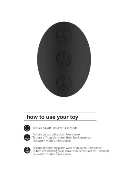 Enora - Wand & Vibrator - Black zdjęcie 3