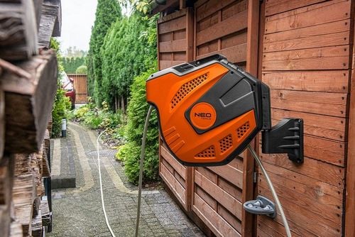 wąż ogrodowy z automatycznym zwijaczem 1/2', 20 m +2m - t n15-891 na Arena.pl