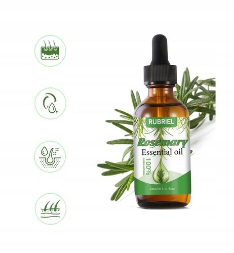 Rozmarynowy Olejek Do Pielęgnacji Włosów 60ml na Arena.pl