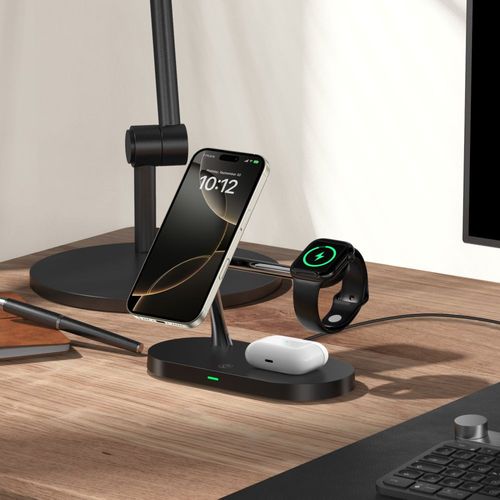 tech-protect a12 3in1 magnetic magsafe wireless charger black na Arena.pl