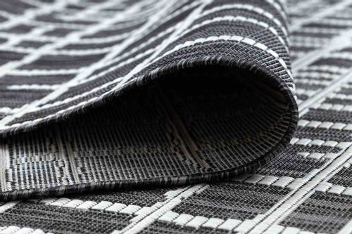 RUG/LU/VINEA/LINES/BLACK+CREAM/160x220 na Arena.pl