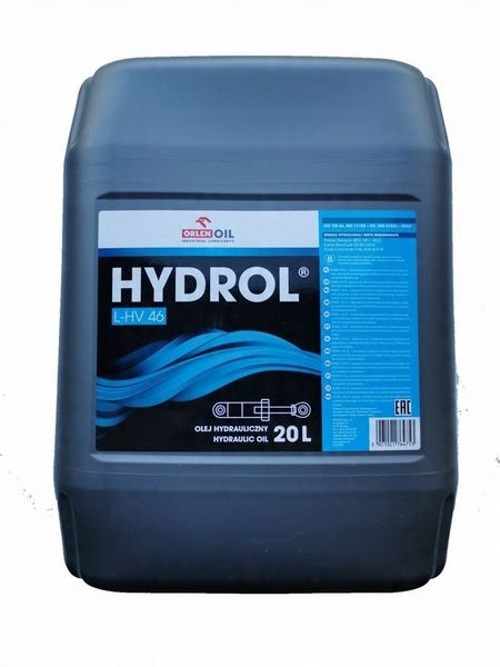 OLEJ HYDRAULICZNY ORLEN HYDROL HV-46 20L zdjęcie 3