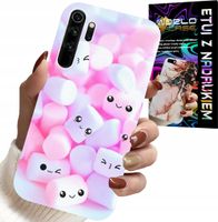 ETUI DO XIAOMI NOTE 8 - WZÓR W SŁODKIE PIANKI, OBUDOWA, PLECKI