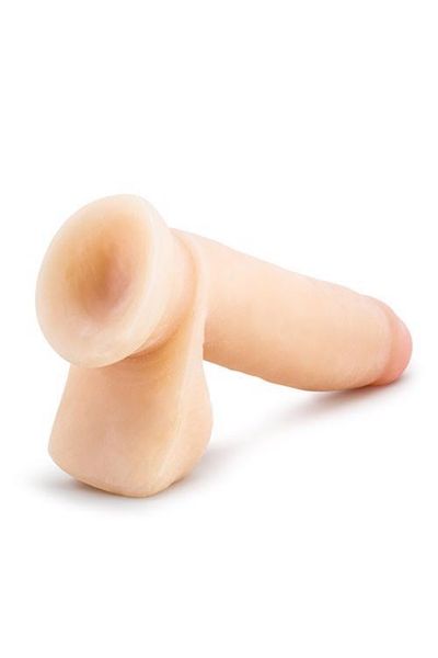 Au Naturel 7Inch Sensa Feel Dildo Beig zdjęcie 4