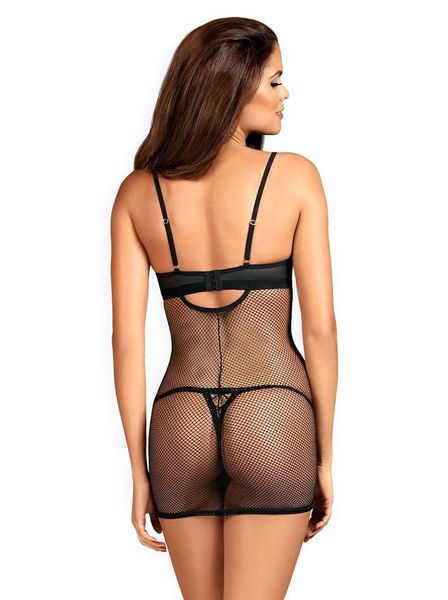 Prześwitująca Koszulka i Stringi - Obsessive Redella L/XL zdjęcie 2